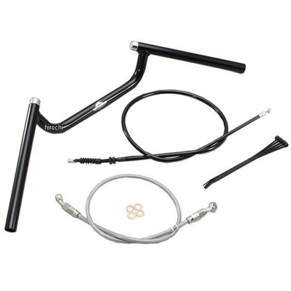 H714-020B ハリケイン 兀鷹 手持ち部分仕掛ける Z250 黒 固定ディスク店 ハンドルキット-ハンドル-車、バイク、自転車