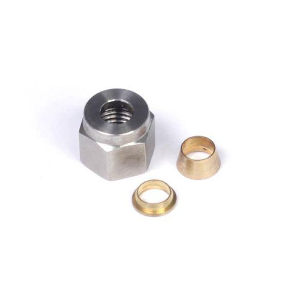 【USA在庫あり】 halHT-010808 Haltech 1/4in Nut & Brass Ferrule JP店 | ブランド登録なし