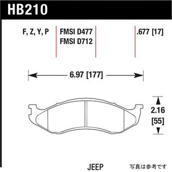 USA在庫あり】 hawkHB204W.615 Hawk 90年-93年 Volvo 240 DTC-30