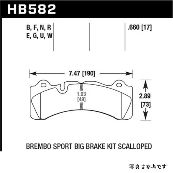 【USA在庫あり】 hawkHB582F.660 Hawk HPS Street ブレーキパッド JP店_1