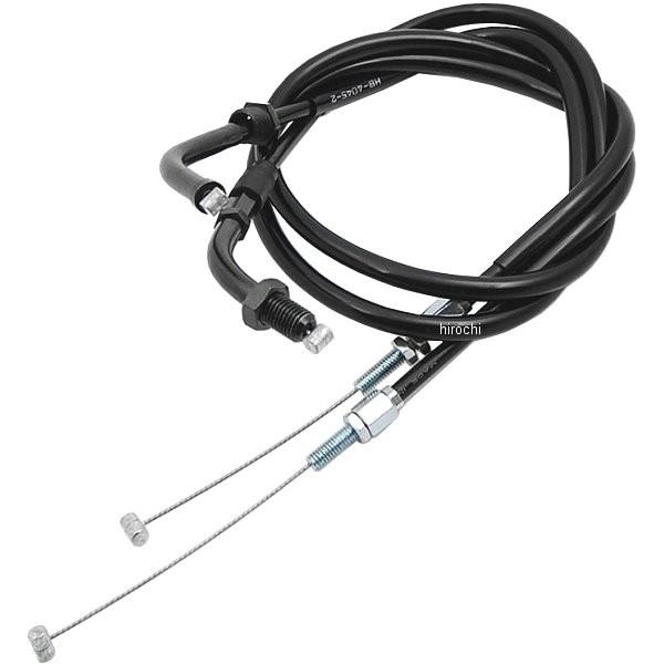 【メーカー在庫あり】 HB4045 ハリケーン スロットルケーブル ダブル 90年-94年 GB250クラブマン 黒 JP店 | 