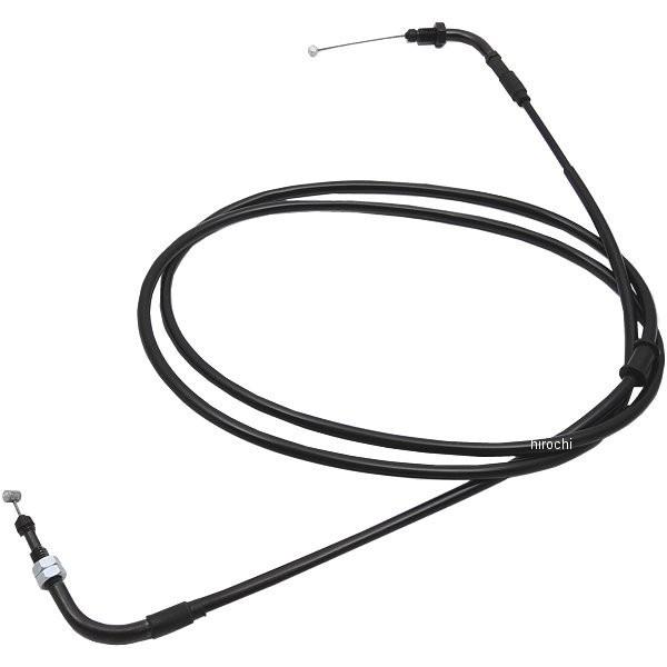 【メーカー在庫あり】 HB6079 ハリケーン ロング スロットルケーブル 150mm ブラック ズーマーX JP店 | ホンダ | 01