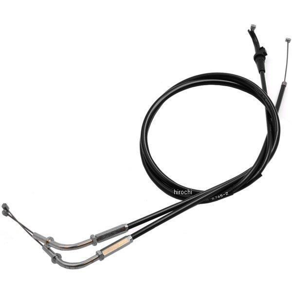 【メーカー在庫あり】 HB6745 ハリケーン スロットルケーブル (+100mmロング) ZZR400 JP店 | カワサキ | 01