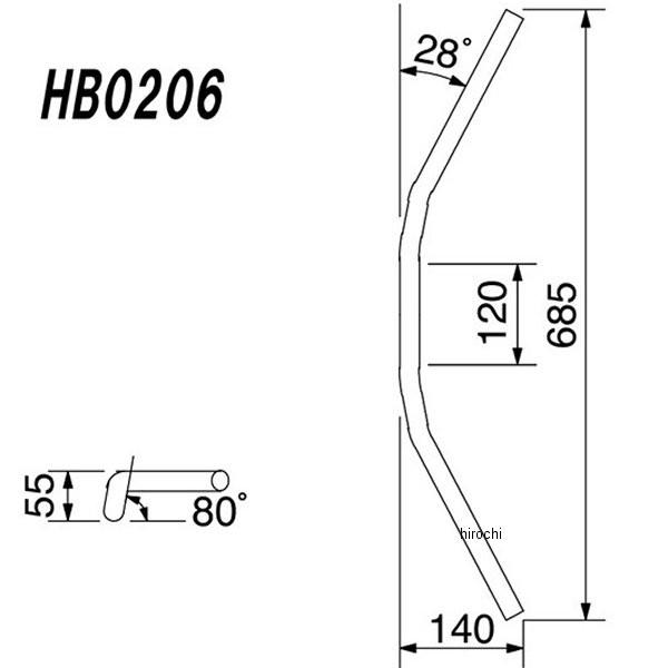 HBK664BSB ハリケーン バーハンドルキット 12年-15年 ZX-14R ABS