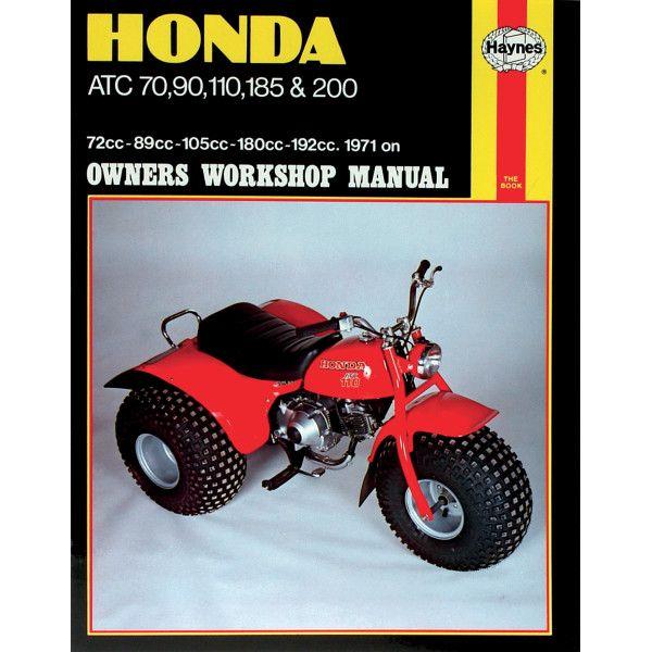 【USA棚卸し資産あり】 HM-565 ヘインズ Haynes ハウツー物 保全書 ホンダ ATC70/90/110/185/200 JP店 車、バイク、自転車-その他バイクパーツ、アクセサリー用品-バイク