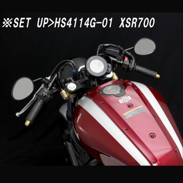 【即納】 HS4114G-01 ハリケーン セパレートハンドル CB400SF/ホーネット/XJR400 ゴールド JP店｜hirochi｜03