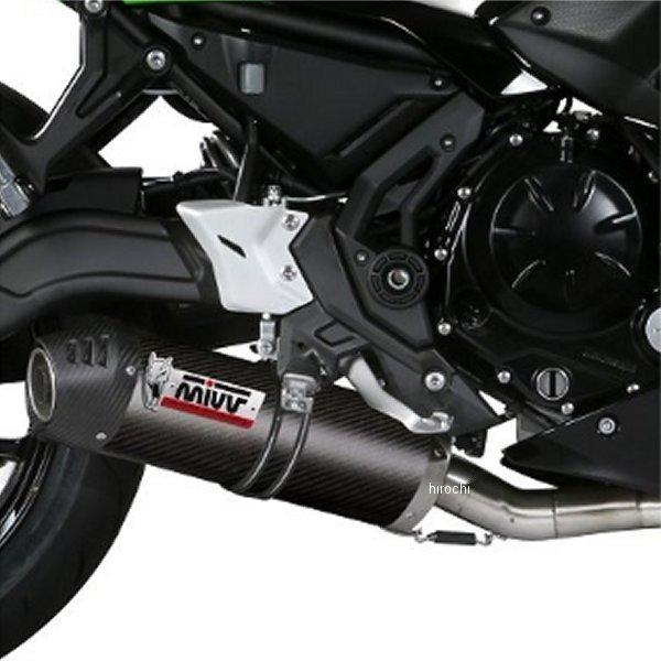 K.044.L3C-ACC.042.A1-Z650 ミヴ Mivv フルエキゾースト OVAL 触媒あり 17年-21年 Z650 カーボン JP店