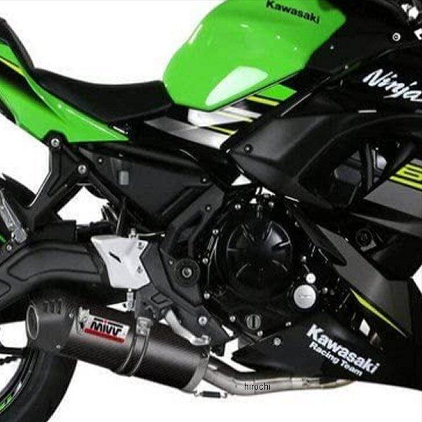K.044.L3C-ACC.042.A1 ミヴ Mivv フルエキゾースト OVAL 触媒あり 17年-21年 Ninja650 カーボン JP店