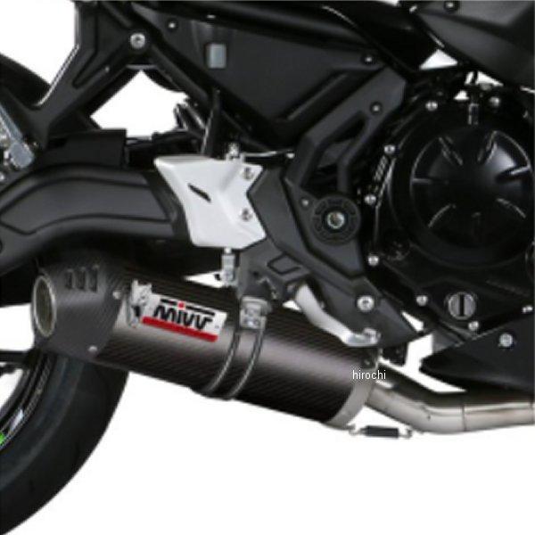 K.044.L3C-Z650 ミヴ Mivv フルエキゾースト OVAL 触媒なし 17年-21年 Z650 カーボン JP店