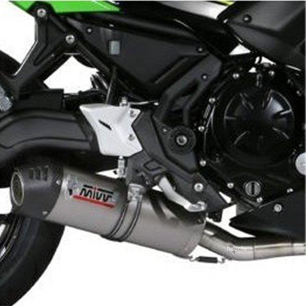 K.044.L4C-Z650 ミヴ Mivv フルエキゾースト OVAL 触媒なし 17年-21年 Z650 チタン JP店