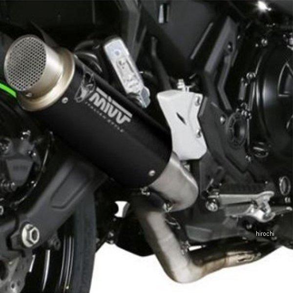 K.044.LXBP-Z650 ミヴ Mivv フルエキゾースト 触媒なし 17年-21年 Z650 ブラックステンレス JP店