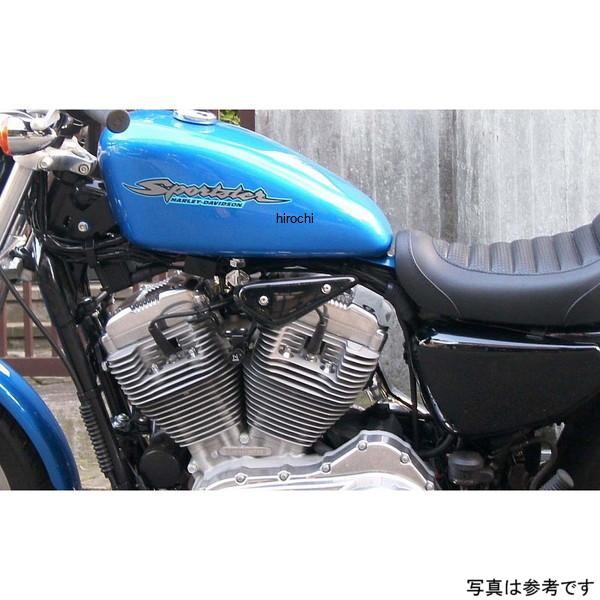 HP-008 K&H ニーアシストカバー 左 黒ゲルコート ハーレー スポーツ