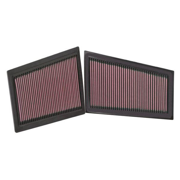 【USA在庫あり】 knn33-2940 K&N Replacement Air Filter MERCEDES C280/320 3.0L V6 CDi (2 PER BOX) JP店_1