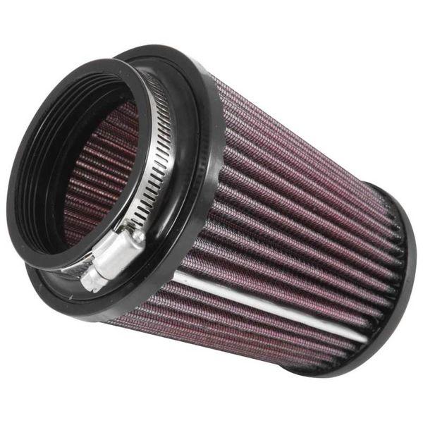 【USA在庫あり】 knnRE-5286 K\u0026N Universal Rubber Filter 3in Flg 4-1/2inch OD B / 2-1/4inch H - Black Top JP店_2