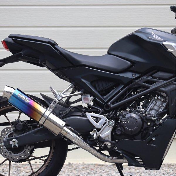 LS1110JM ダブルアールズ WR'S フルエキゾースト ラウンド JMCA認証 21年 CB125R 焼き色チタンサイレンサー JP店_1