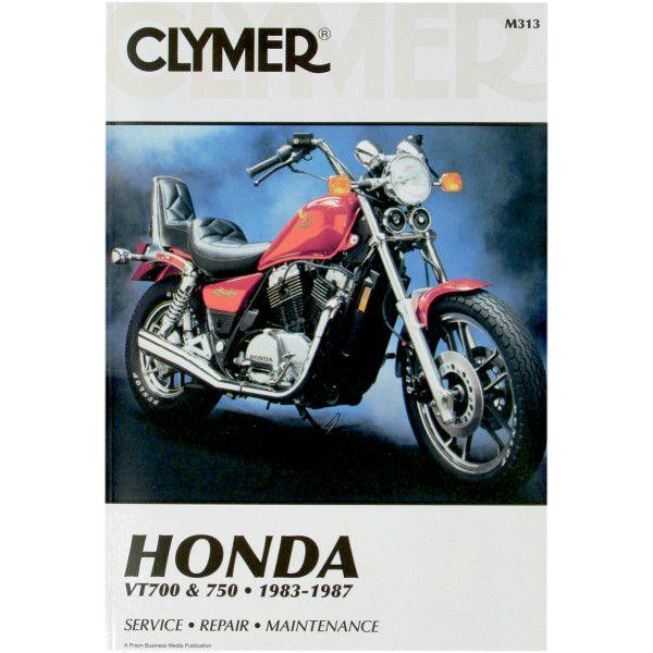 【USA棚卸し資産あり】 M313 クライマー Clymer ハウツー物 保全書 83年-87年 ホンダ VT700/750 JP店 車、バイク、自転車-その他バイクパーツ、アクセサリー用品