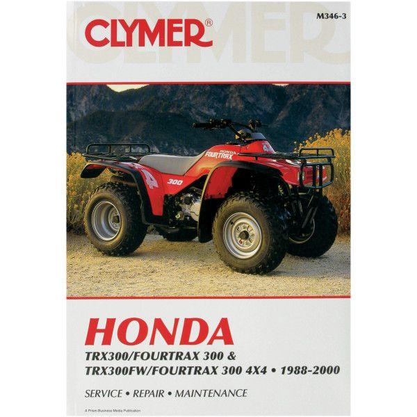 【USA棚卸し資産あり】 M346 -3 クライマー Clymer ハウツー物 保全書 88年-00年 ホンダ TRX300/FW/4X4 JP店 車、バイク、自転車-その他バイクパーツ、アクセサリー用品