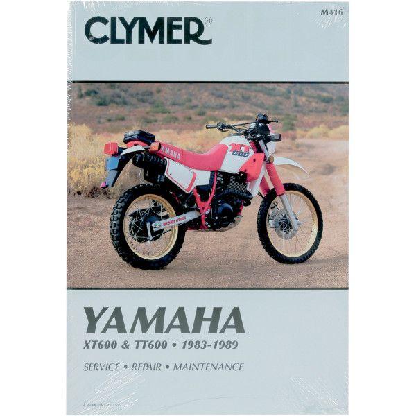 【USA棚卸し資産あり】 M416 クライマー Clymer ハウツー物 保全書 83年-89年 ヤマハ XT600/TT600 JP店 車、バイク、自転車-その他バイクパーツ、アクセサリー用品