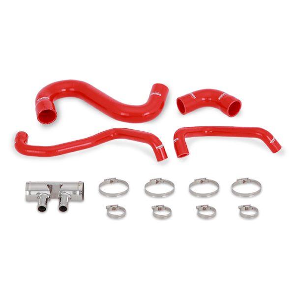 【USA在庫あり】 misMMHOSE-MUS8-15LRD Mishimoto 2015+ Ford Mustang GT Silicone Lower Radiator Hose - Red JP店_2