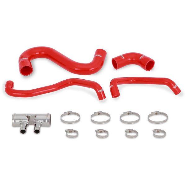 【USA在庫あり】 misMMHOSE-MUS8-15LRD Mishimoto 2015+ Ford Mustang GT Silicone Lower Radiator Hose - Red JP店_3