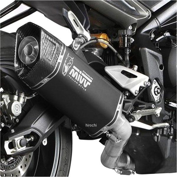 ストリートトリプル 765 RS　スリップオンマフラー　MIVV T.026.KR1TB-StreetTriple765RS ミヴ Mivv フルエキゾースト SR-1(触媒
