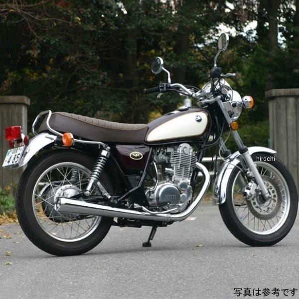 NMS220SMCE ノジマエンジニアリング スリップオンマフラー ビンテージメガホン エンブレム有り 08年 SR400 クロームメッキ JP店