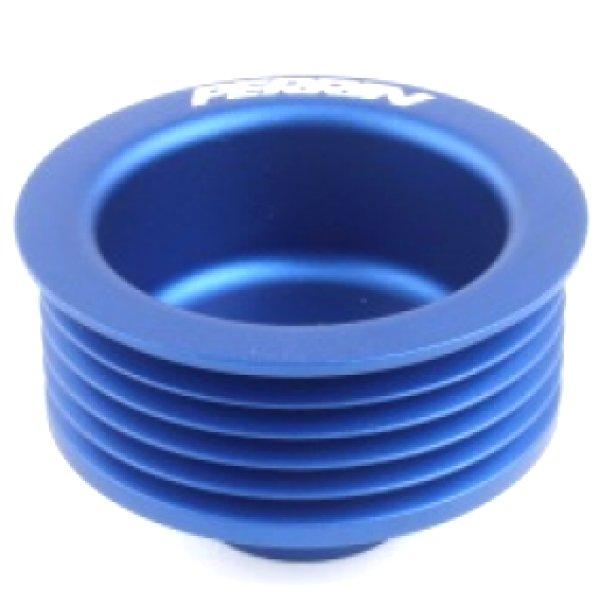 Perrin 04-06 Subaru WRX STI EJ Engines Alternator Pulley - Blue main image 1