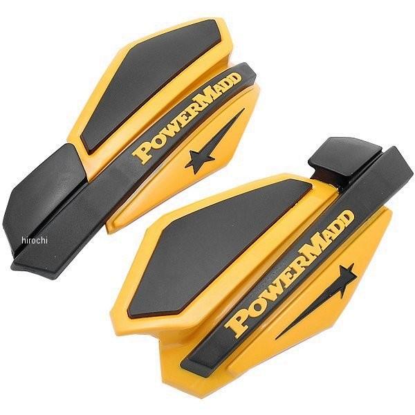 【USA棚卸し資産あり】 PM14201 パワーマッド PowerMad お手てかばい立て はやりっ児 黄/黒 JP店 車、バイク、自転車-その他バイクパーツ、アクセサリー用品-バイク