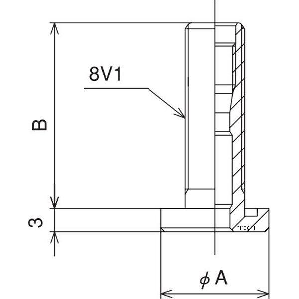 PVR65 太平洋バルブ T/Lバルブ 14φ×24mm クランプインバルブ 1個入り JP店 | ブランド登録なし | 01