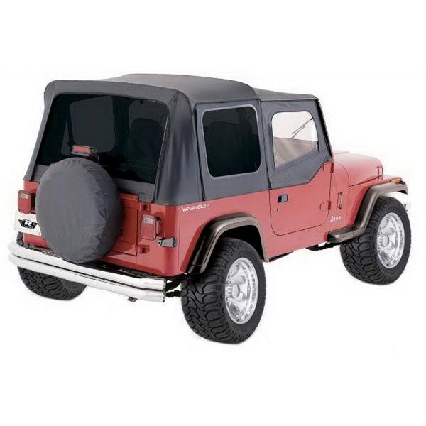 【USA在庫あり】 ram99435 Rampage 88年-95年 Jeep ラングラー(YJ) OEM Replacement Top - Black Diamond JP店 | ブランド登録なし