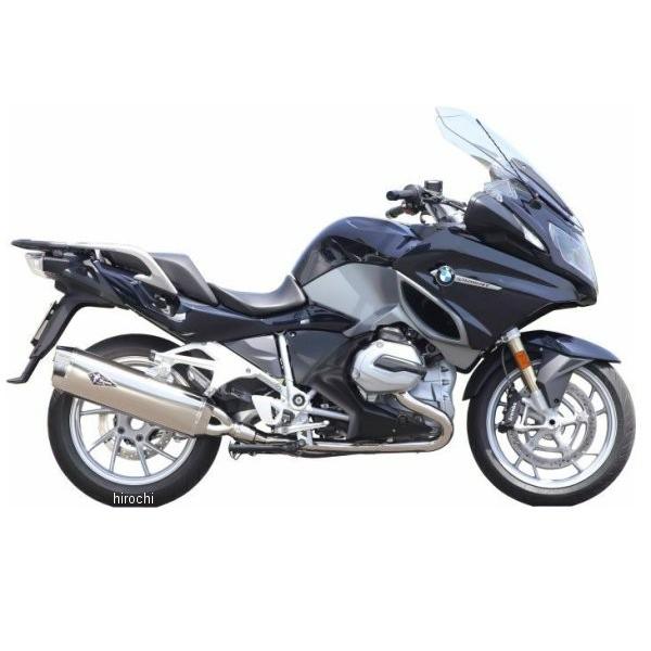 RB14-01RT アールズギア r's gear フルエキゾースト リアルスペック シングル 17年以降 BMW R1200RT 水冷 (2BL) チタンポリッシュ JP店