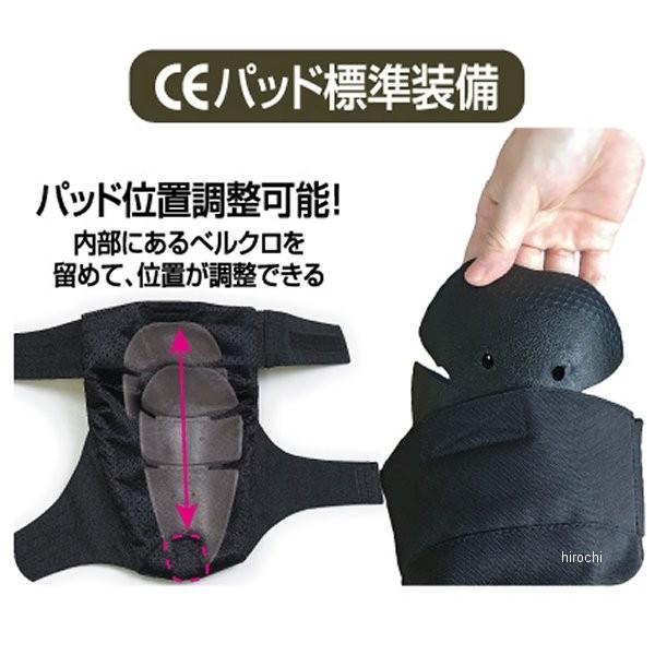 【メーカー在庫あり】 RR10064 ラフ&ロード 秋冬モデル ステルスフィットニープロテクター 黒 フリーサイズ JP店 | ラフ＆ロード | 01