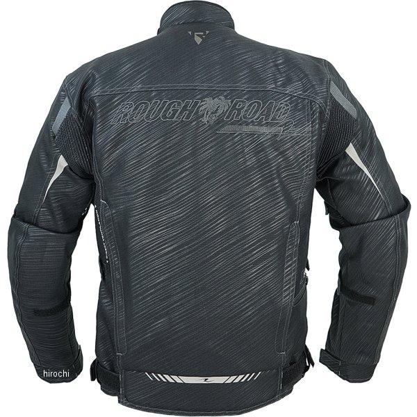 RR7251SSK/LOB2 ラフ\u0026ロード 秋冬モデル Aベントライディングジャケット スラッシュブラック/ブラックロゴ BMサイズ JP店の画像