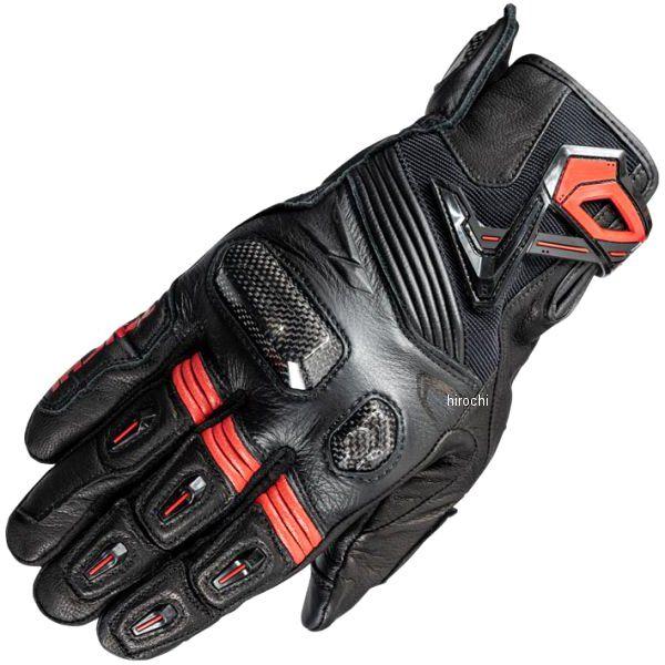 RST441BK04 RST441 RSタイチ RSTaichi ラプター レザーグローブ 黒/黒/赤 JP店