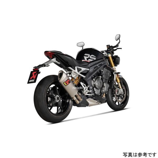 S-T12SO5-HAPXLTJPP アクラポビッチ AKRAPOVIC スリップオンマフラー 車検対応 21年-22年 トライアンフ SPEED TRIPLE 1200 チタン JP店_2