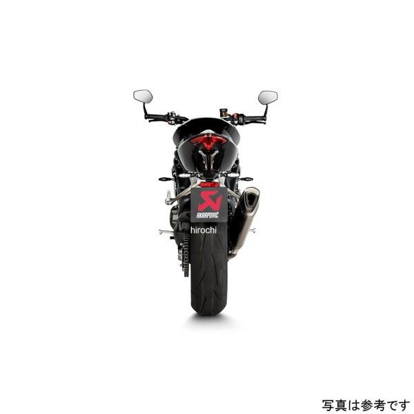 S-T12SO5-HAPXLTJPP アクラポビッチ AKRAPOVIC スリップオンマフラー 車検対応 21年-22年 トライアンフ SPEED TRIPLE 1200 チタン JP店_3