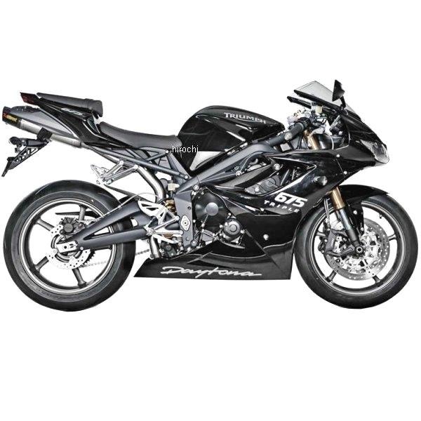AKRAPOVIC スリップオンマフラー E1 デイトナ675用