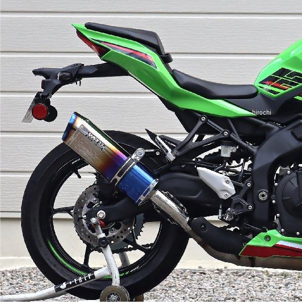 SB4280JM ダブルアールズ WR'S SS-OVAL スリップオンマフラー ZX-25R