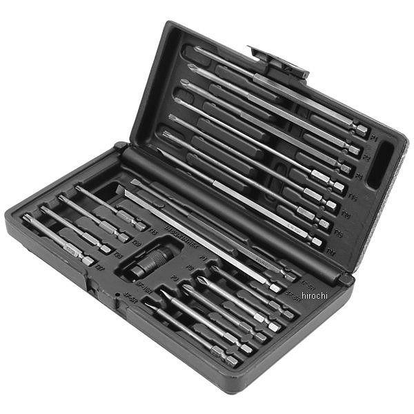 SDML19KT スナップオン Snap-on ロングパワービットセット フラットビット4個、フィリップスビット6個、トルクスビット8個、T JP