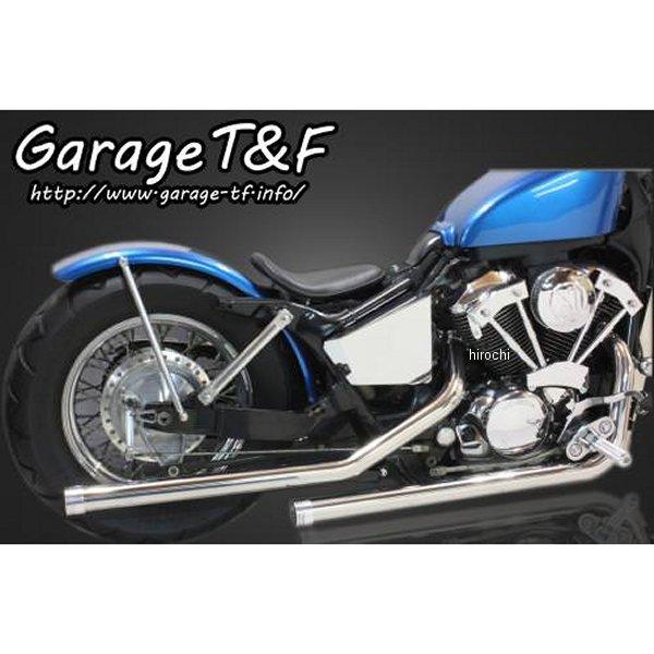 SHA400ML05 ガレージT＆F ドラッグパイプマフラー マフラーエンド付き