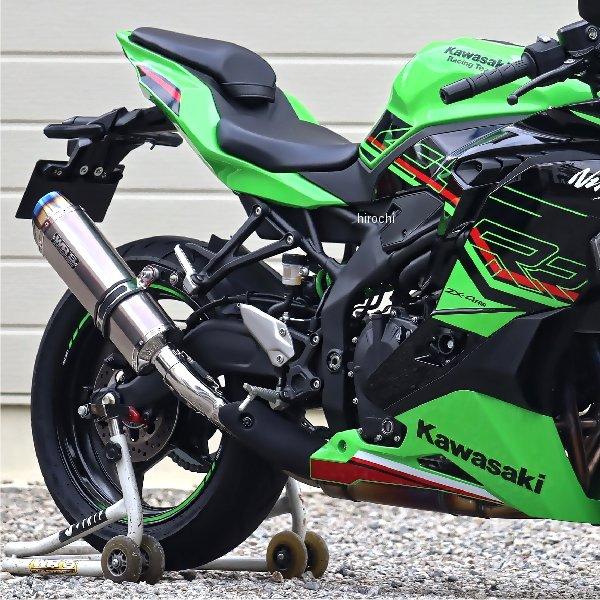 SK4280JM ダブルアールズ WR'S SS-OVAL スリップオンマフラー ZX-25R