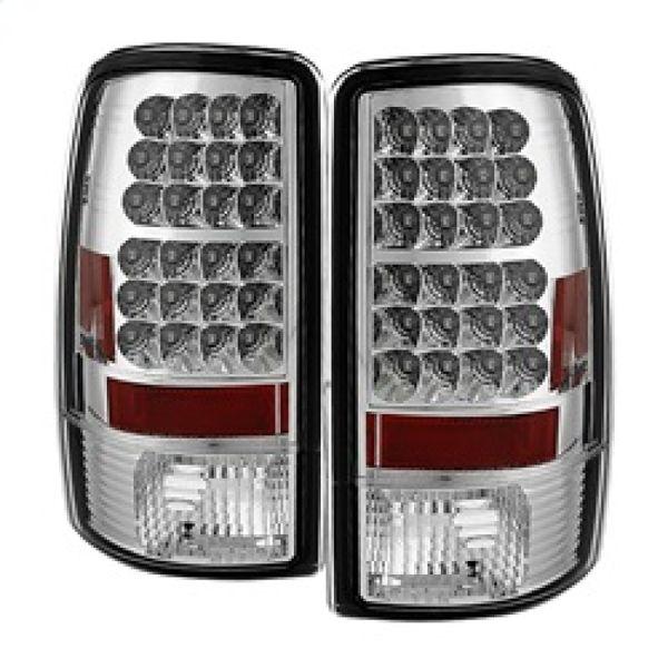 【USA在庫あり】 spy5001535 Spyder シボレー Suburban/Tahoe 1500/2500 00年-06年/GMC Yukon LED テールライト クローム ALT-YD-CD00-LED-C JP店の画像