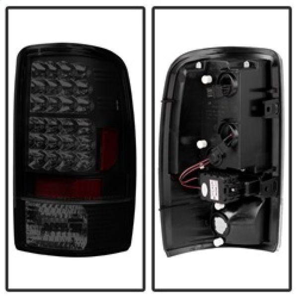 【USA在庫あり】 spy5078001 Spyder シボレー Suburban/Tahoe 1500/2500 00年-06年 LED テールライト ブラック スモーク ALT-YD-CD00-LED-BSM JP店の画像