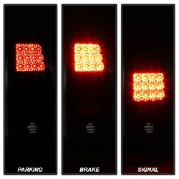 【USA在庫あり】 spy5078001 Spyder シボレー Suburban/Tahoe 1500/2500 00年-06年 LED テールライト ブラック スモーク ALT-YD-CD00-LED-BSM JP店の画像