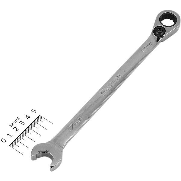 SRXRM17 スナップオン Snap-on ラチェッティングボックス/スピードオープンエンド レンチ 12ポイント 17mm JP店