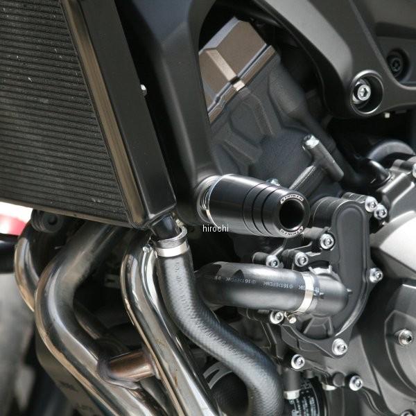 SS-GS124A-F1 ストライカー STRIKER かばい立てスライダー アッパー 14年-18年 MT-09、MT-09ABS、TRACER、XSR900 しろがね色 JP店 車、バイク、自転車-フレーム-フレームスライダー