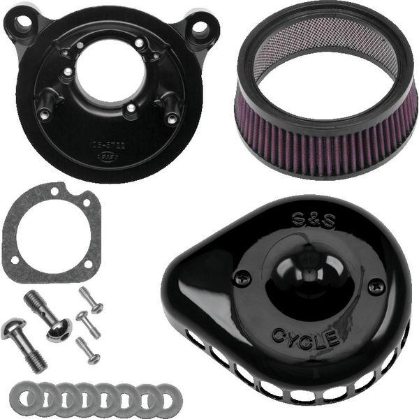 【USA在庫あり】 ssc170-0442 S\u0026S Cycle 01-15 Fuel-Injected Softail Models Stealth Air Cleaner Kit JP店の画像