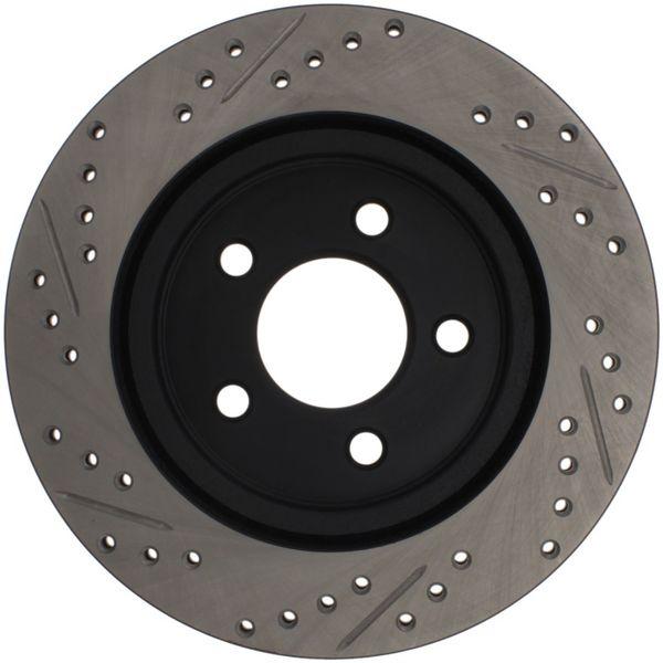 【USA在庫あり】 sto127.61087L StopTech 05年-10年 フォード Mustang スリット＆ドリルド 左リア ローター JP店_3