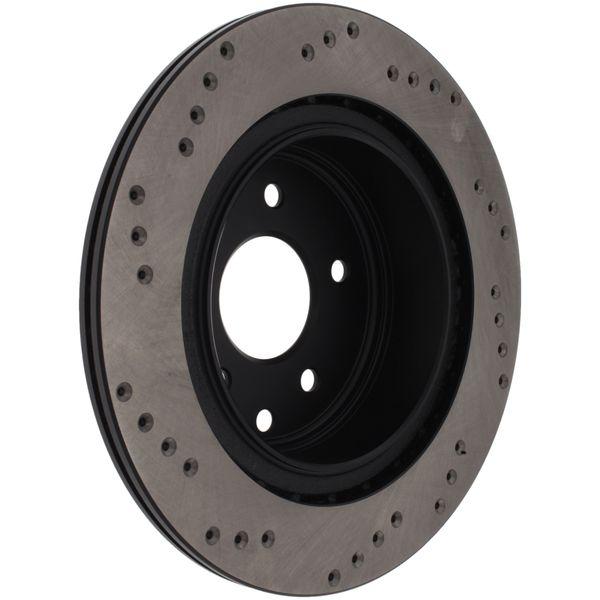 【USA在庫あり】 sto128.42088R StopTech 08年-09年 Infiniti EX35/05年-08年 G35/09 G37/06年-09年 M35/M45 ドリルド 右 リアローター JP店_1