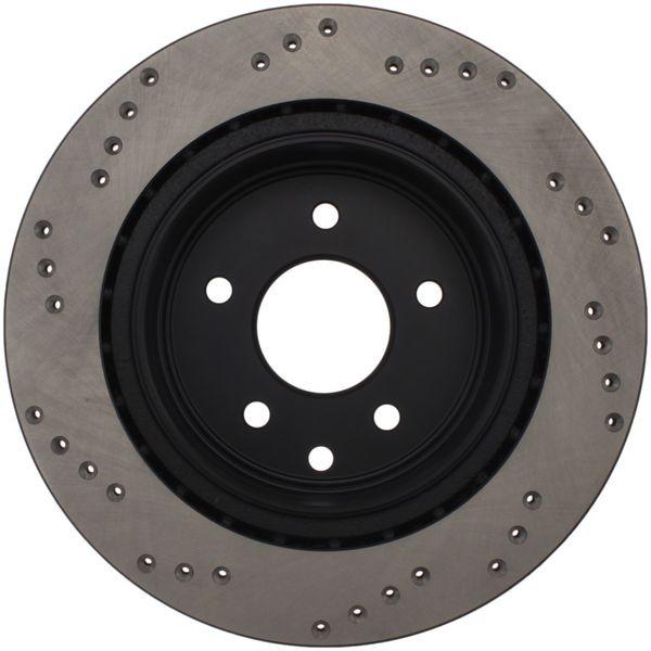 【USA在庫あり】 sto128.42088R StopTech 08年-09年 Infiniti EX35/05年-08年 G35/09 G37/06年-09年 M35/M45 ドリルド 右 リアローター JP店_3